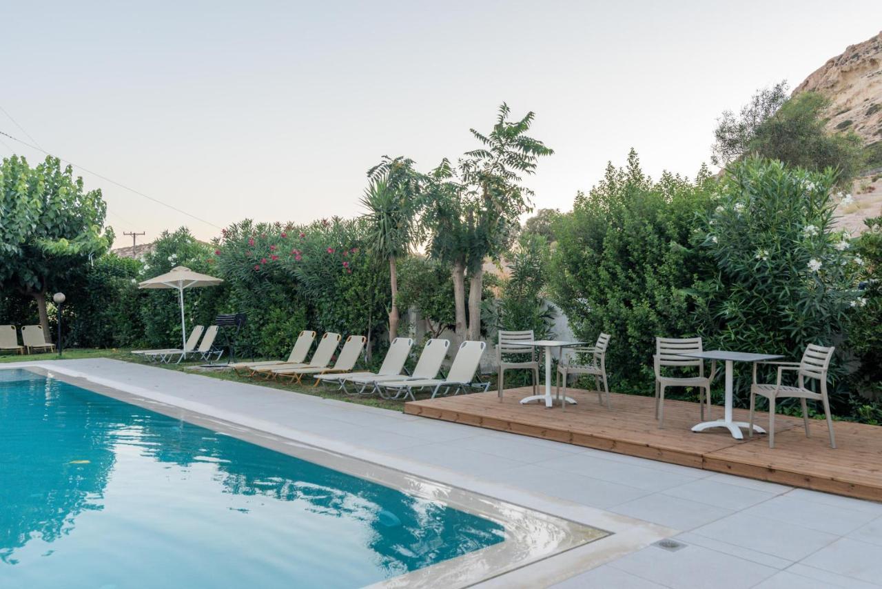 Tsaner Apartment And Rooms Matala  Ngoại thất bức ảnh